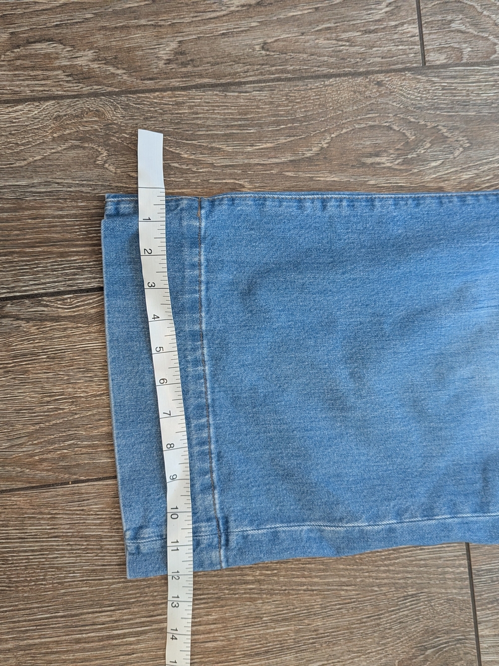 Madewell Wide-Leg Cropped Jeans Size 31 Light Wash Summer Denim High Rise - Picture 12 of 12